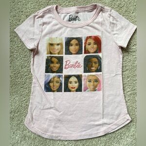 Barbie Light Pink Faces T-Shirt